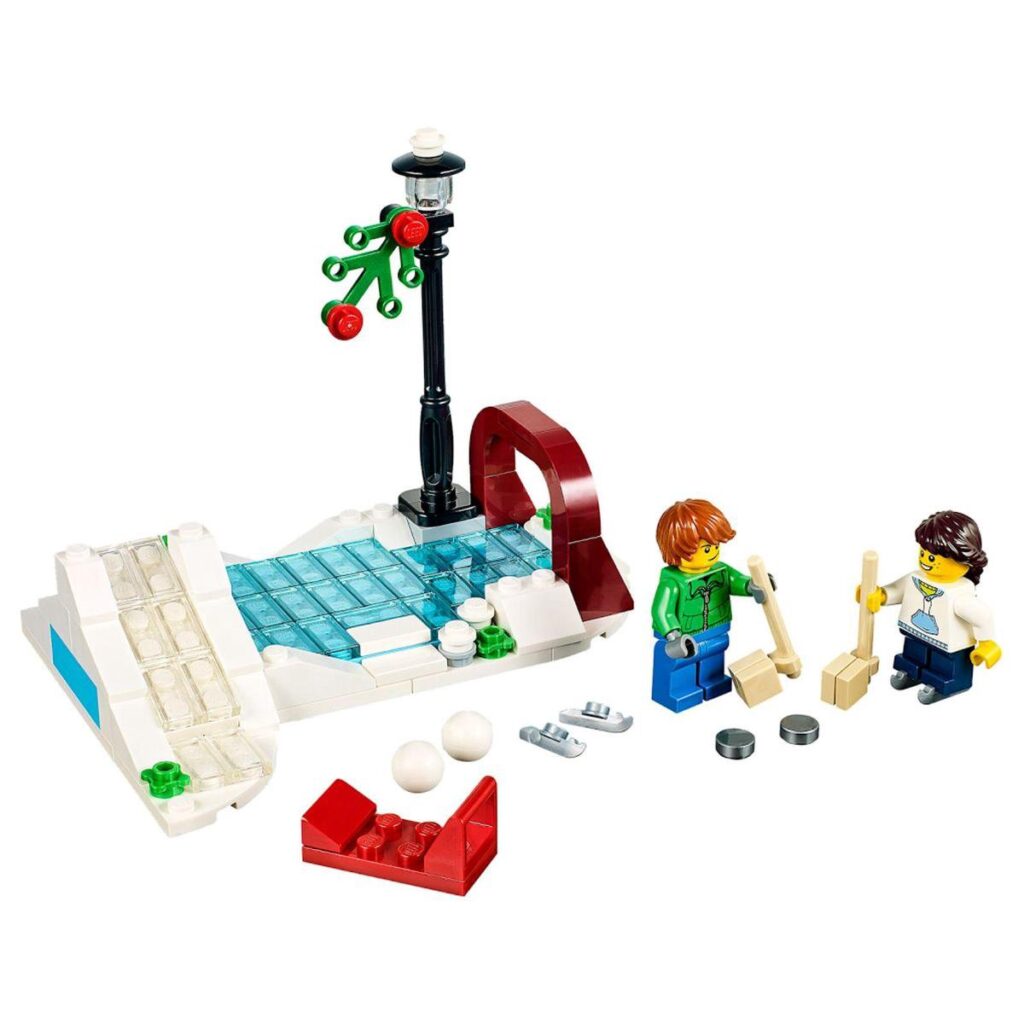 LEGO 40107 Holiday Winter Skating Scene - Afbeelding 2