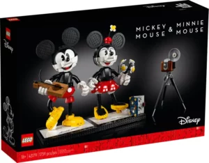LEGO 43179 Mickey Mouse & Minnie Mouse personages om zelf te bouwen