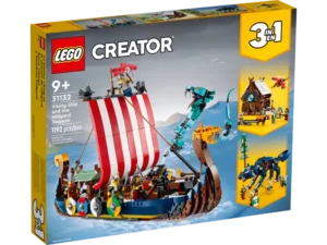 LEGO 31132 Vikingschip en de Midgaardslang