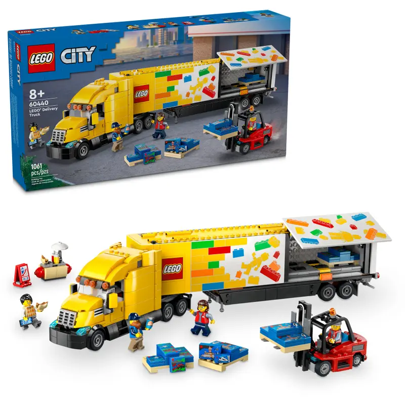 LEGO 60440 Gele vrachtwagen