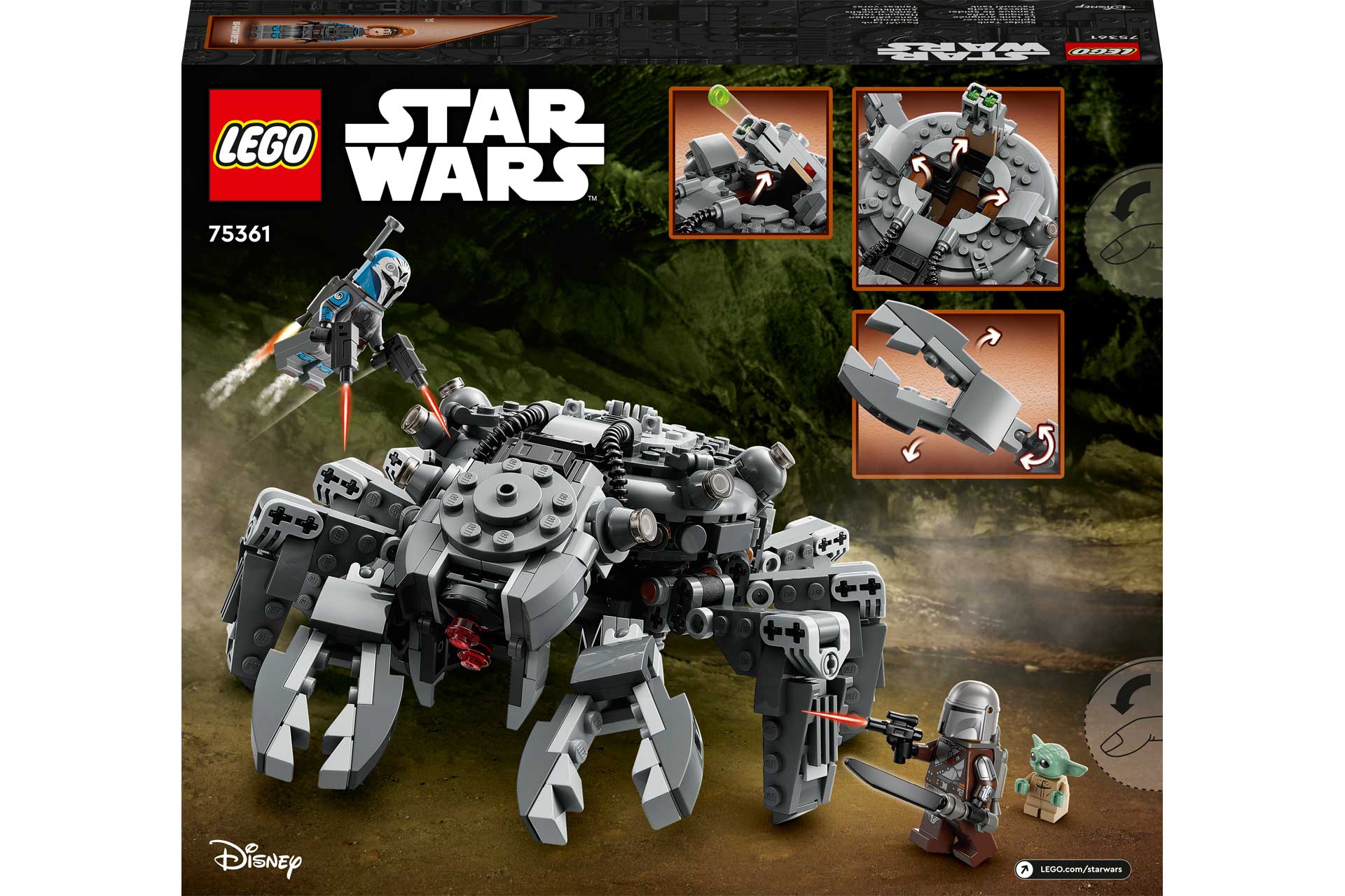 LEGO 75361 Star Wars Spider Tank - Afbeelding 2