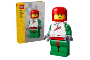 LEGO 40819 Grote minifiguur van een coureur