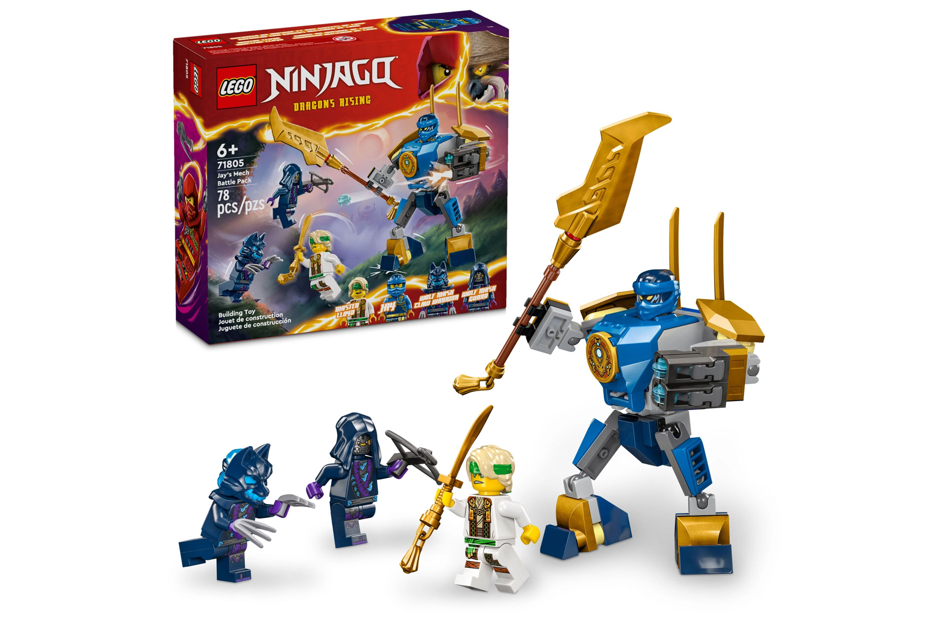 LEGO 71805 Jay's mecha strijdpakket