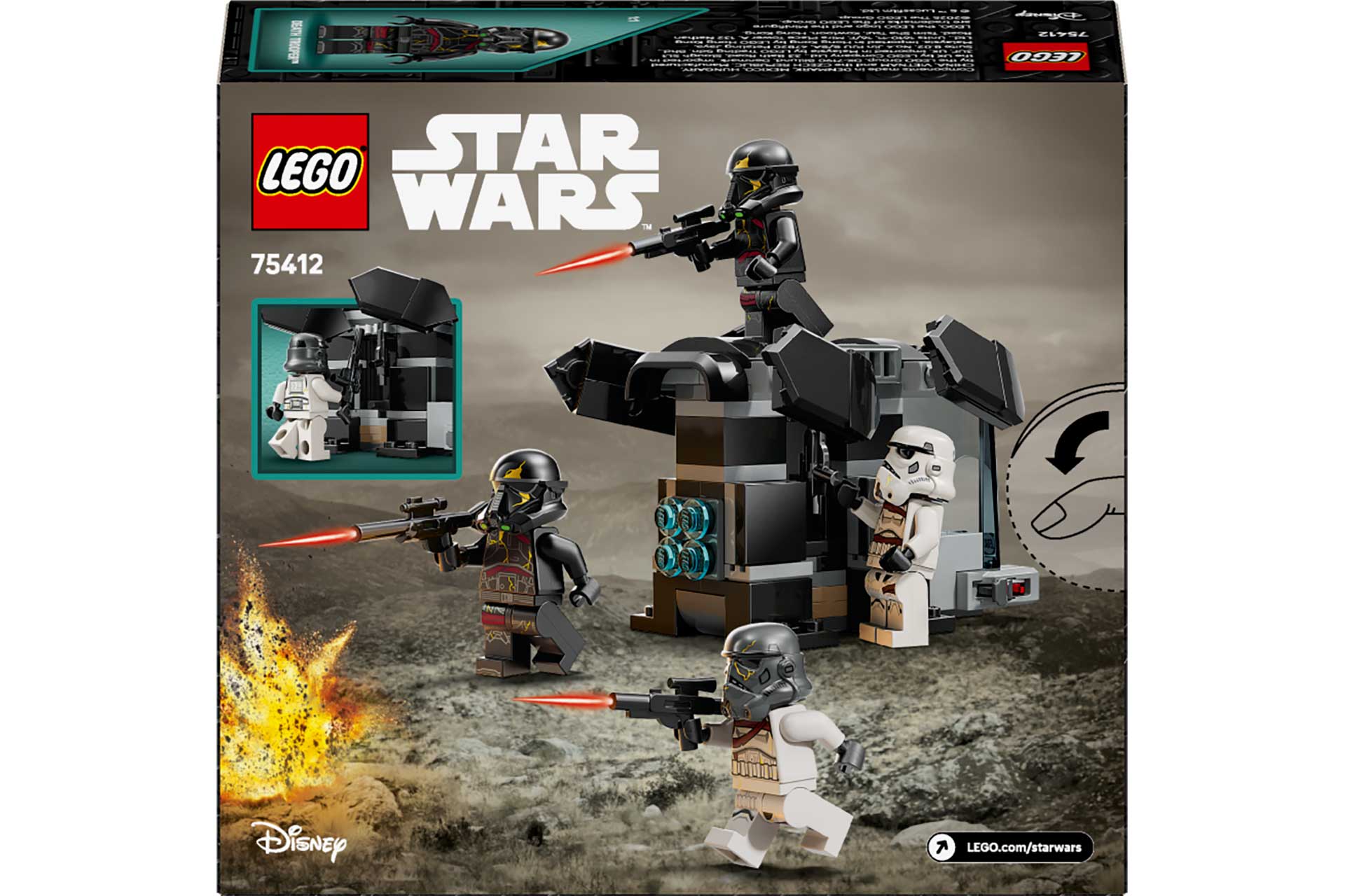 LEGO 75412 Star Wars Death Trooper & Night Trooper Battle Pack - Afbeelding 2