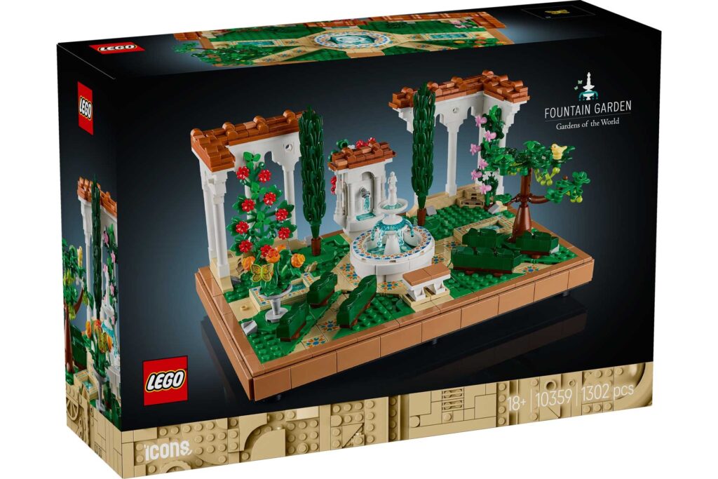 LEGO 10359 Icons Tuin met fontein - Brickspoint