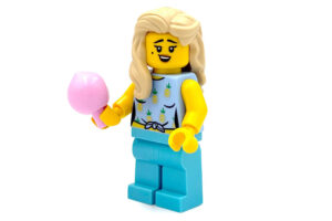 LEGO Vrouw met suikerspin (Build a Minifigure)