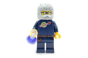 LEGO Dr. Oswald met donkerblauwe space torso
