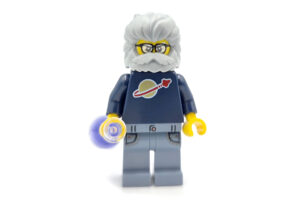 LEGO Dr. Oswald met donkerblauwe space torso