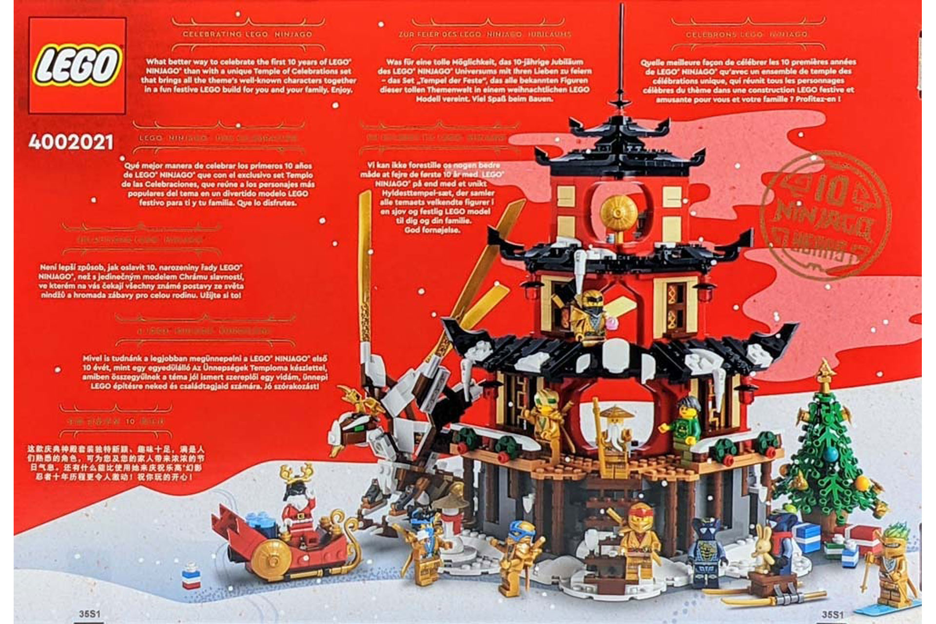 LEGO 4002021 Ninjago The Temple of Celebrations - Afbeelding 2