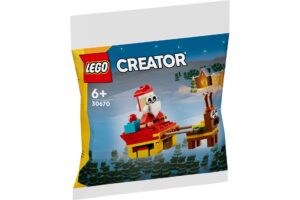 LEGO 30670 Creator Sledetocht van de Kerstman