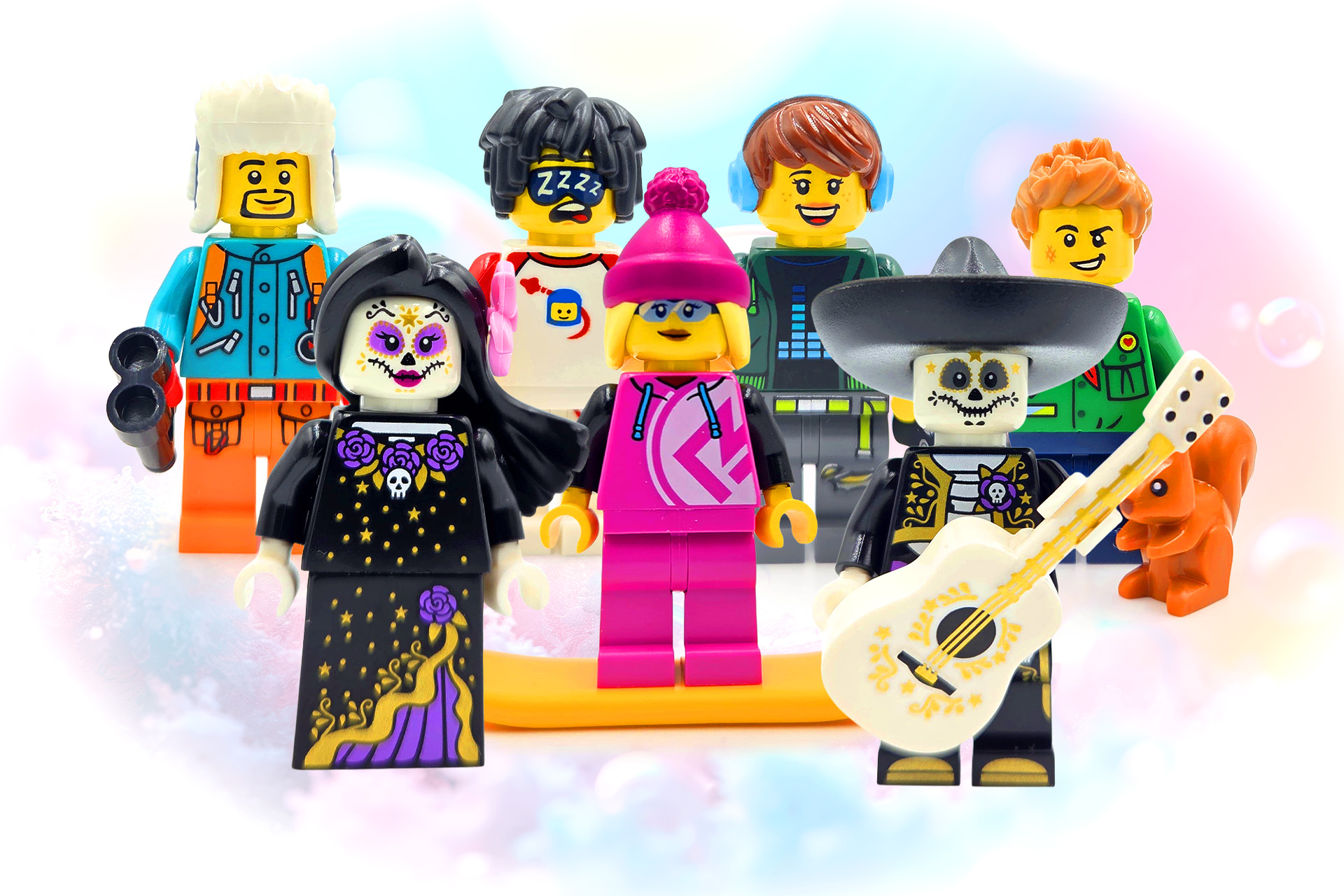 LEGO BAM Oktober Halloween 2025 Bundel van 7 figuren