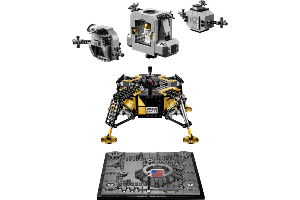LEGO 10266 NASA Apollo 11 Maanlander - Brickspoint