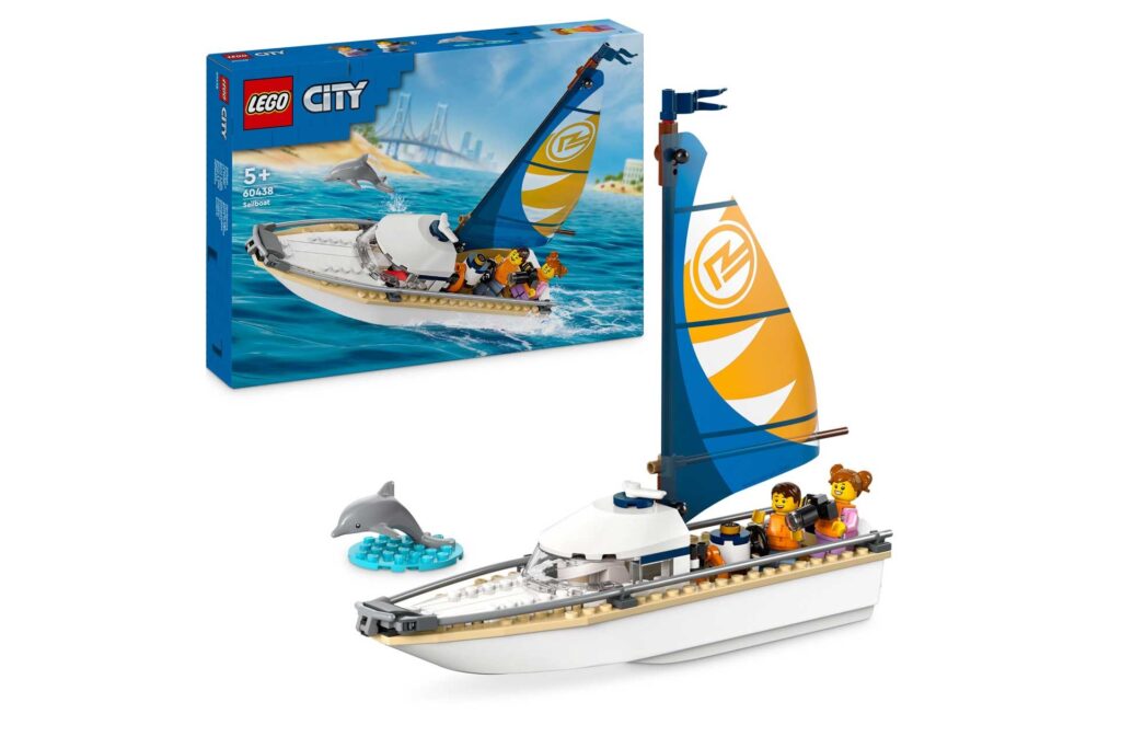 LEGO 60438 City Zeilboot - Brickspoint