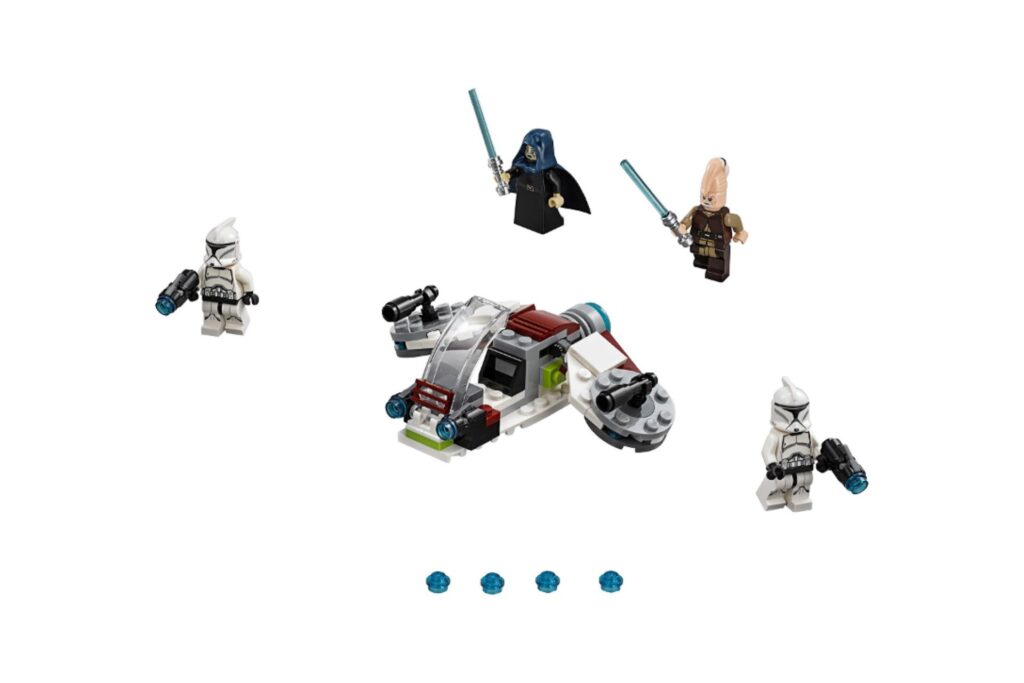 LEGO 75206 Starwars Jedi and Clone Troopers Battle Pack - Brickspoint