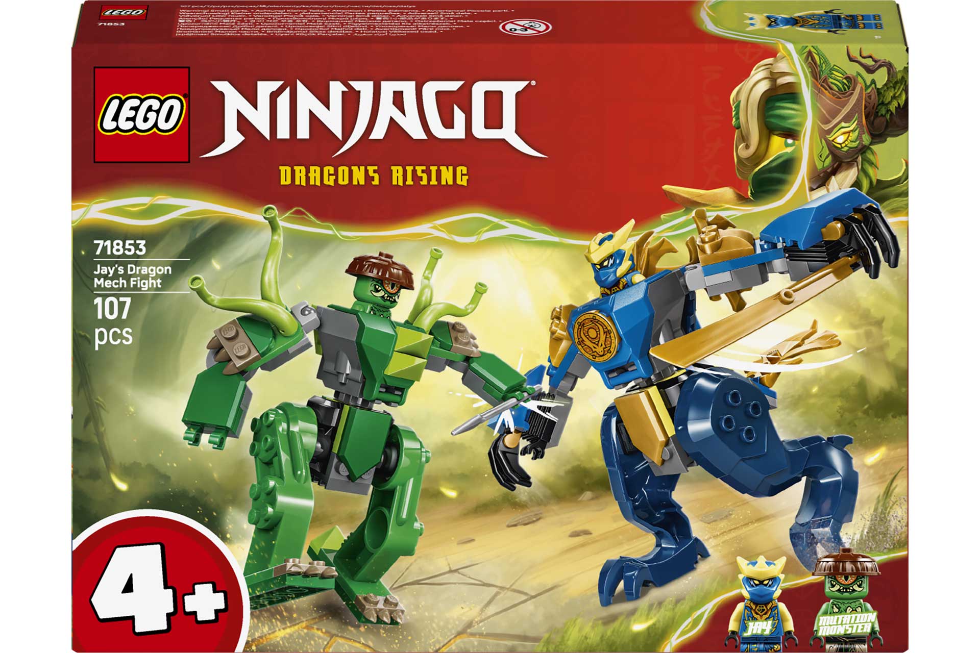 LEGO 71853 Ninjago Jay's drakenmechastrijd - Afbeelding 2