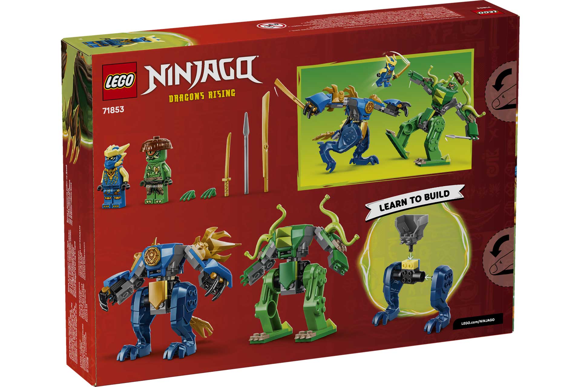 LEGO 71853 Ninjago Jay's drakenmechastrijd - Afbeelding 3
