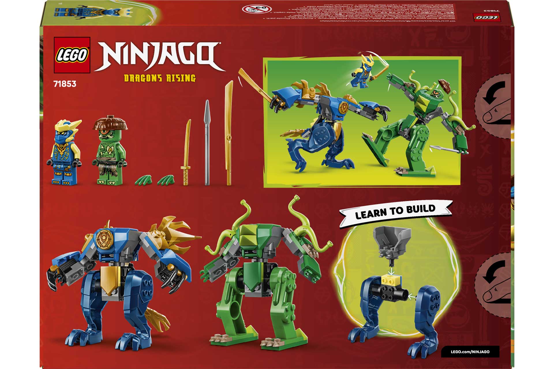 LEGO 71853 Ninjago Jay's drakenmechastrijd - Afbeelding 4