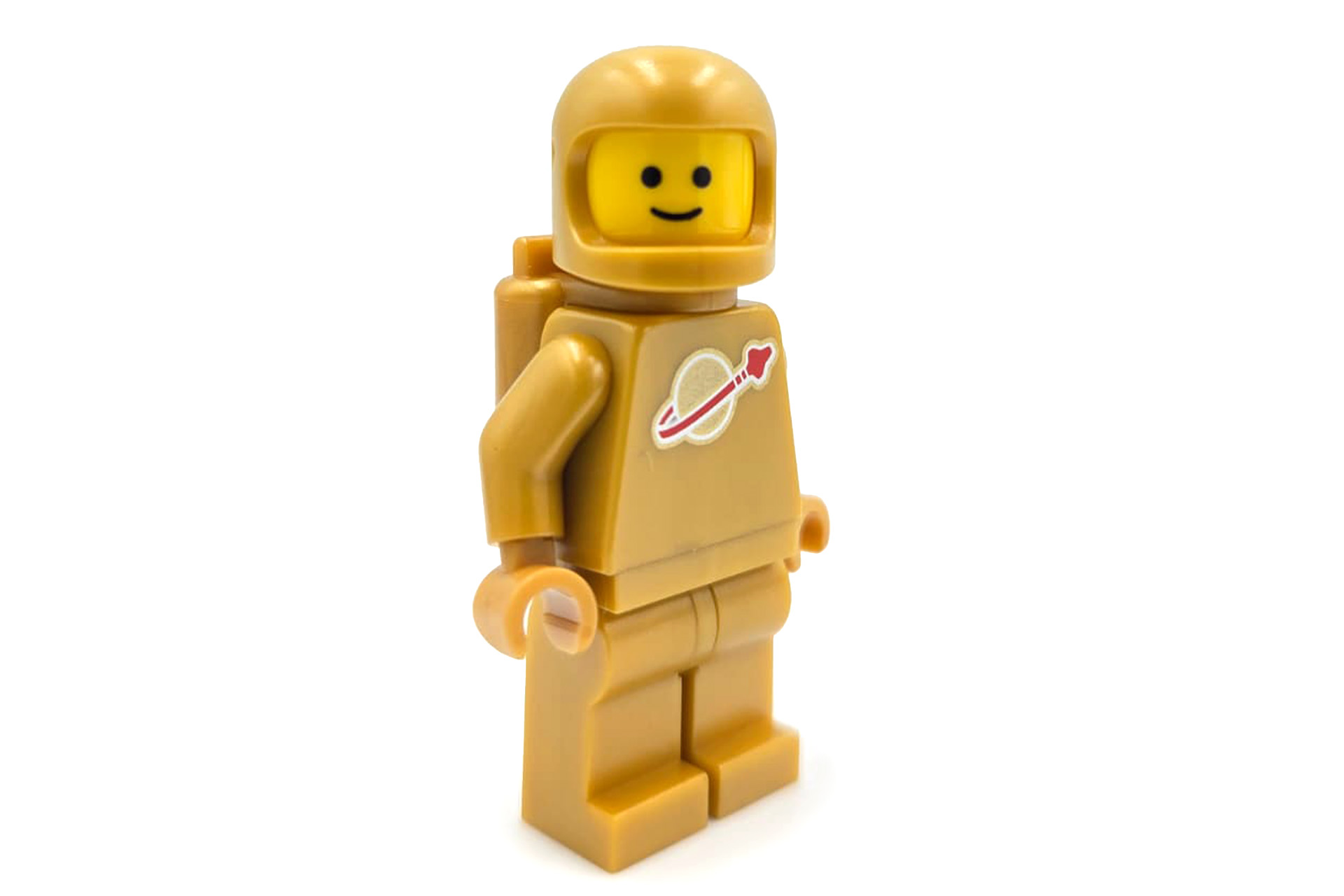 LEGO Astronaut Goud (met logo)