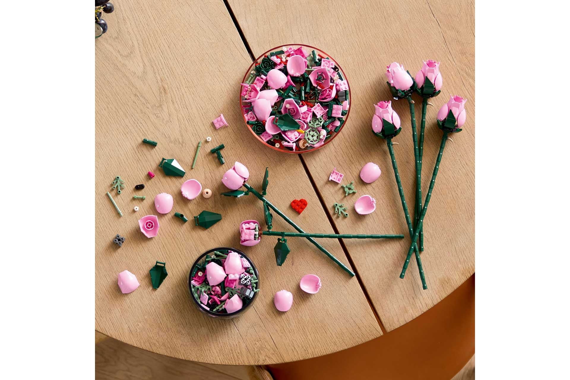 LEGO 10374 Botanicals Roze rozenboeket - Afbeelding 9