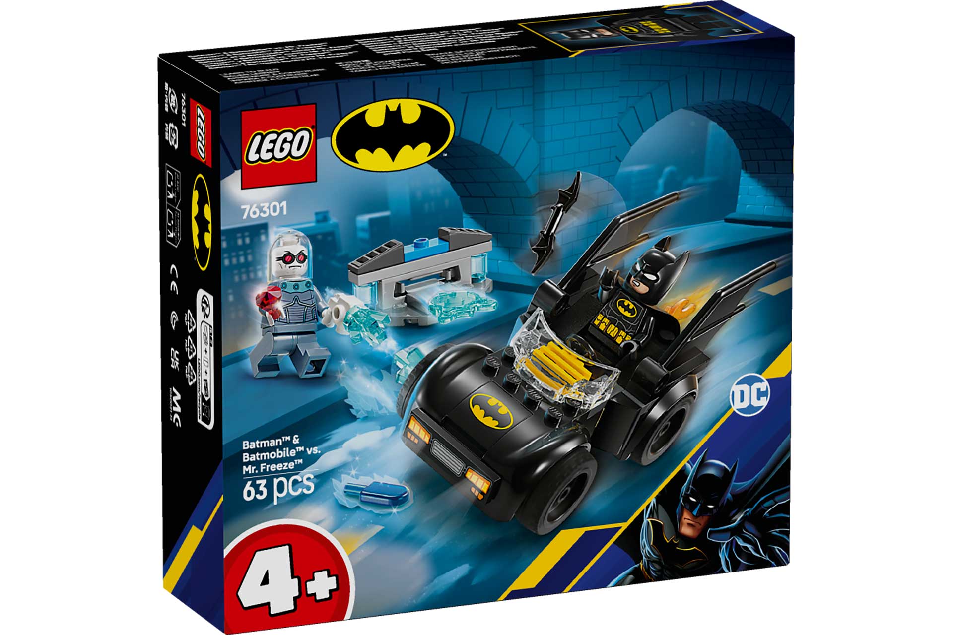 LEGO 76301 Batman en Batmobile vs. Mr. Freeze