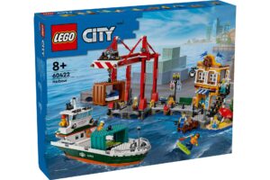 LEGO 60422 City Haven met vrachtschip