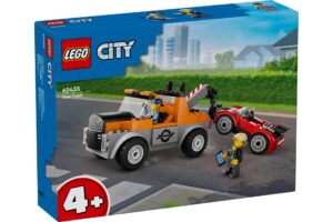 LEGO 60435 City Sleepwagen en sportautoreparatie