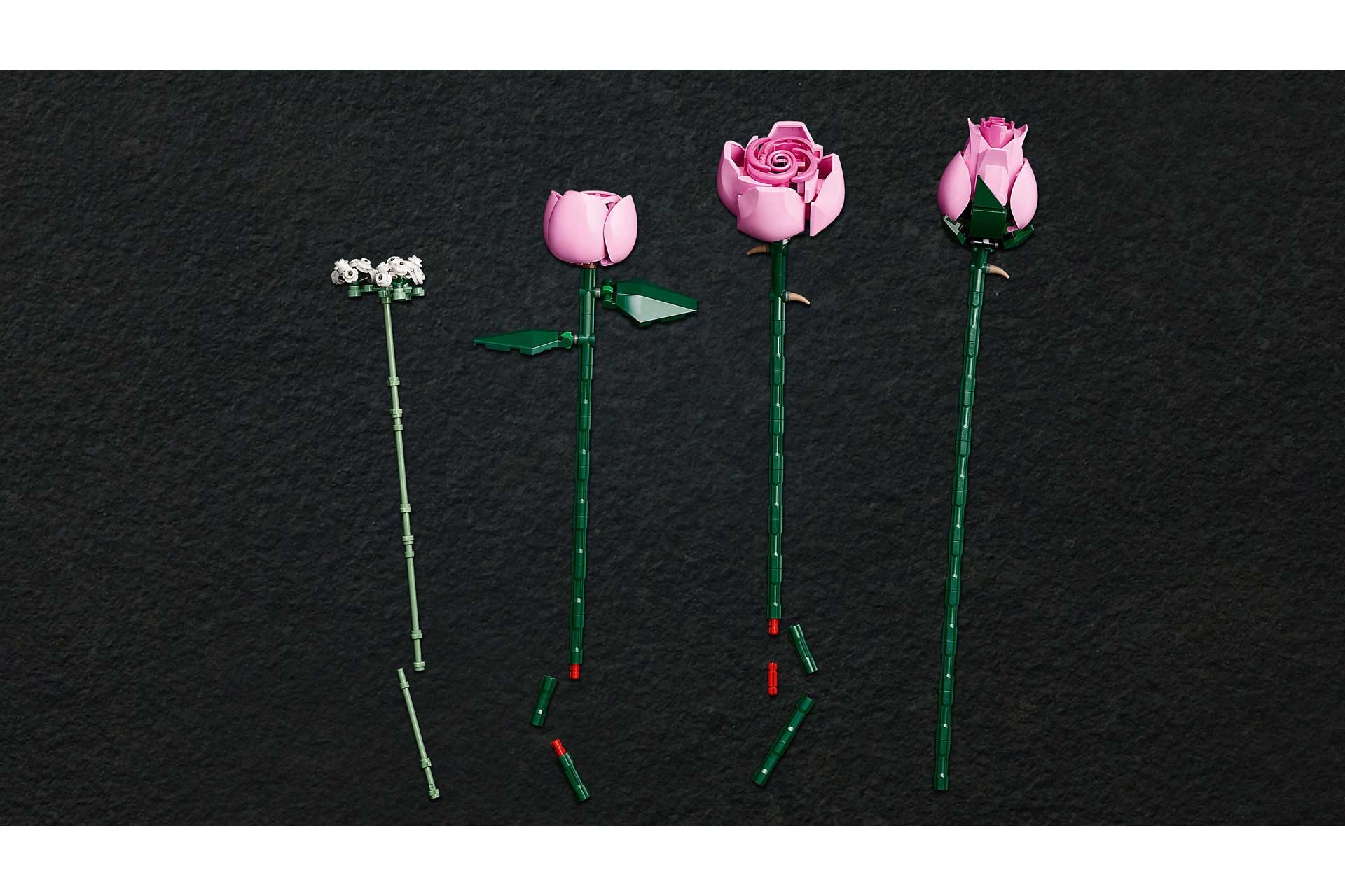 LEGO 10374 Botanicals Roze rozenboeket - Afbeelding 4