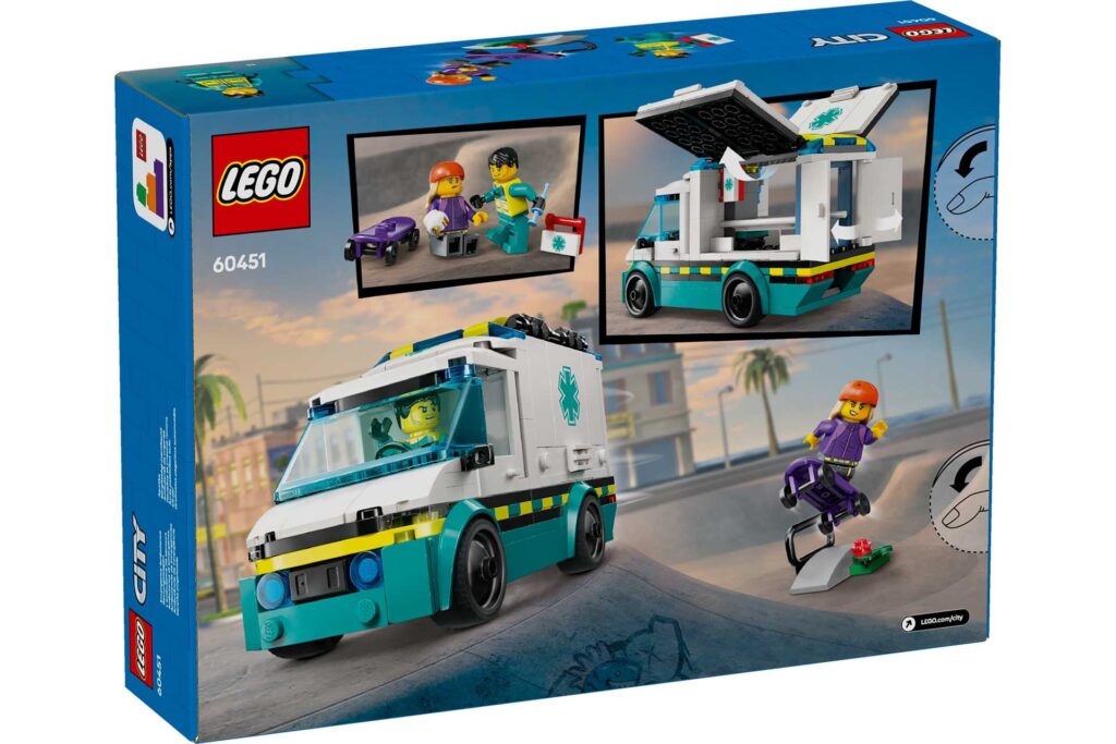 LEGO 60451 City Ambulance - Brickspoint