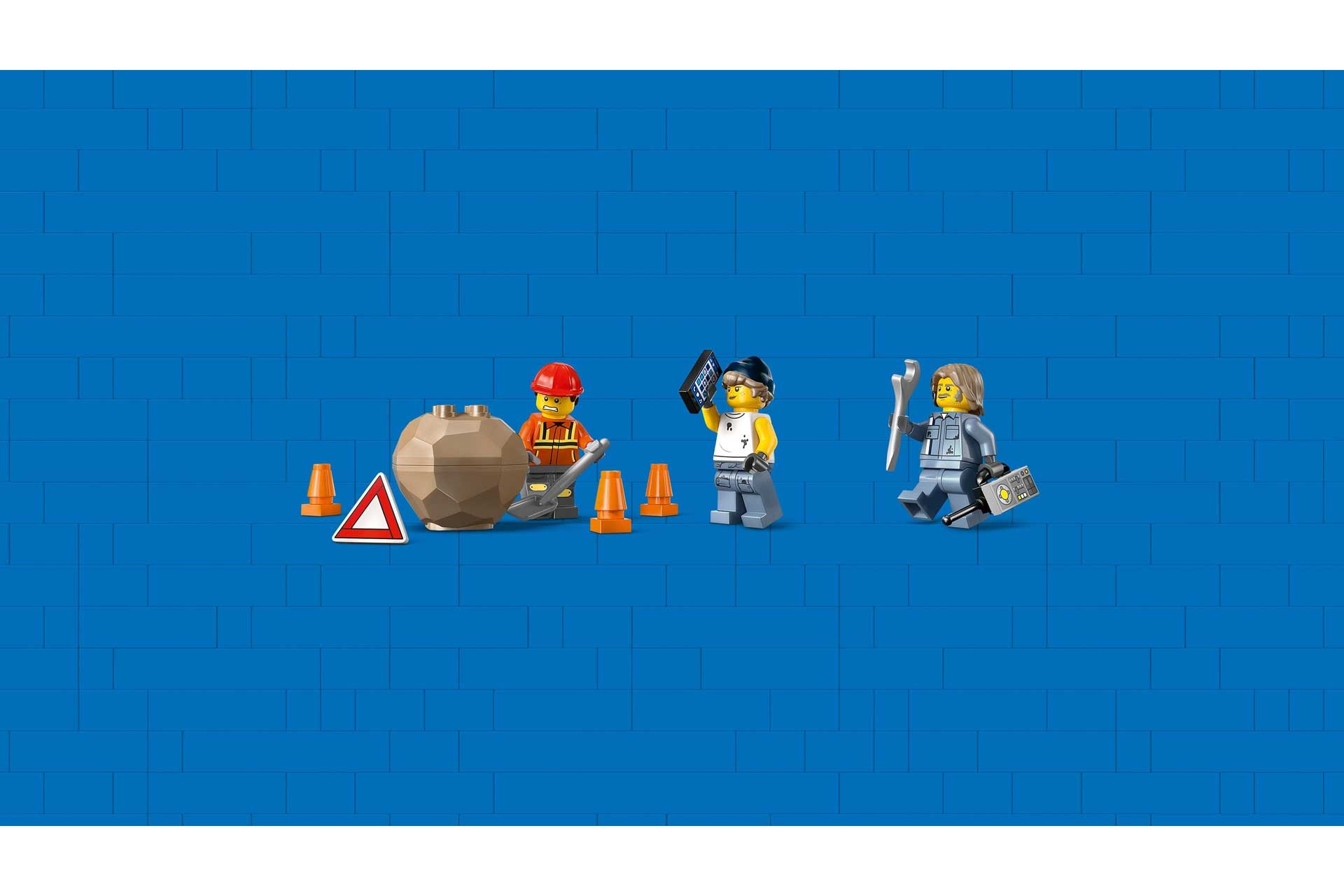 LEGO 60467 Zware sleepwagen met kraan - Afbeelding 12