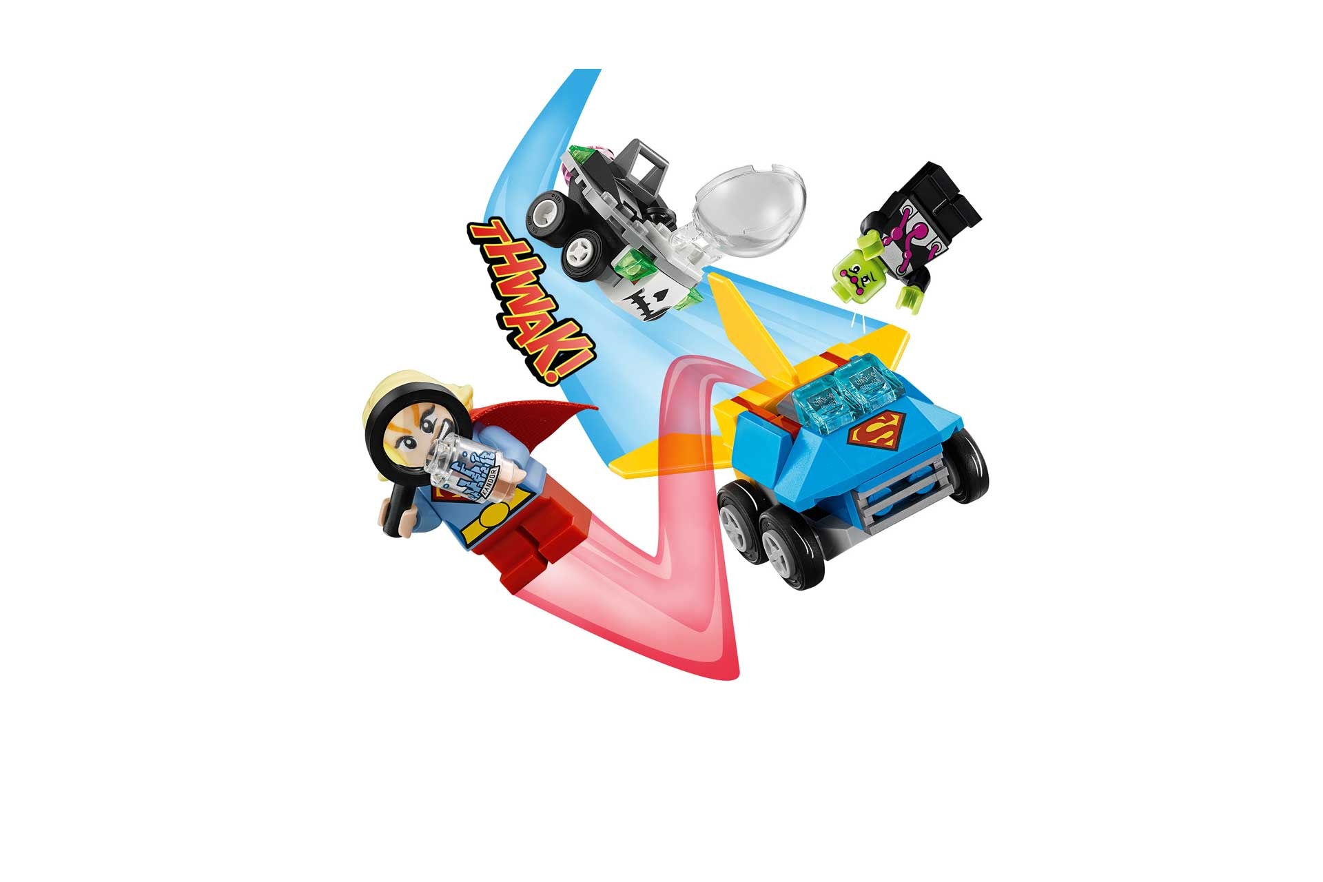 LEGO 76094 Marvel Mighty Micros: Supergirl vs. Brainiac - Afbeelding 10