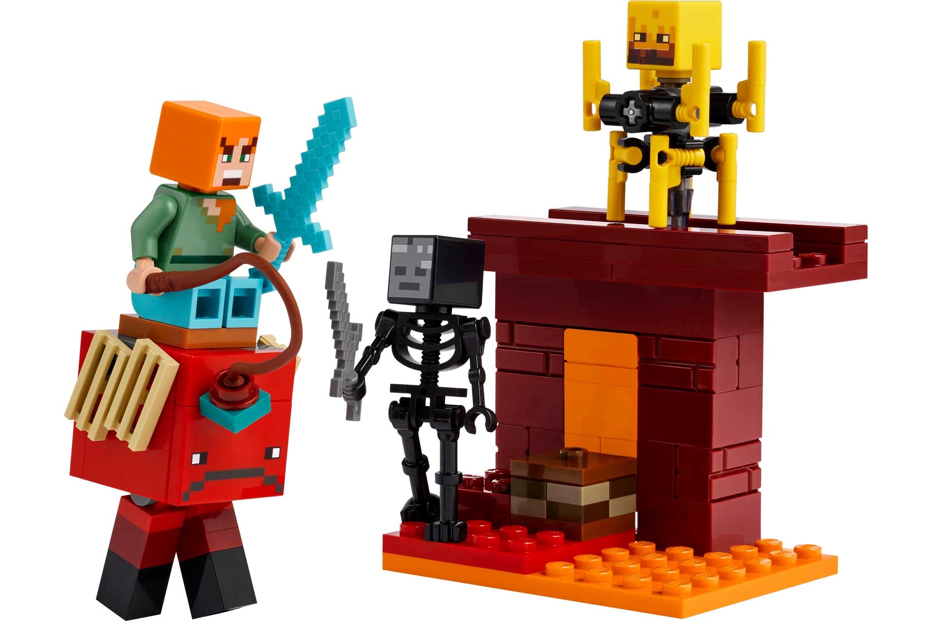 LEGO 21266 Minecraft De lavastrijd in de Nether - Afbeelding 7