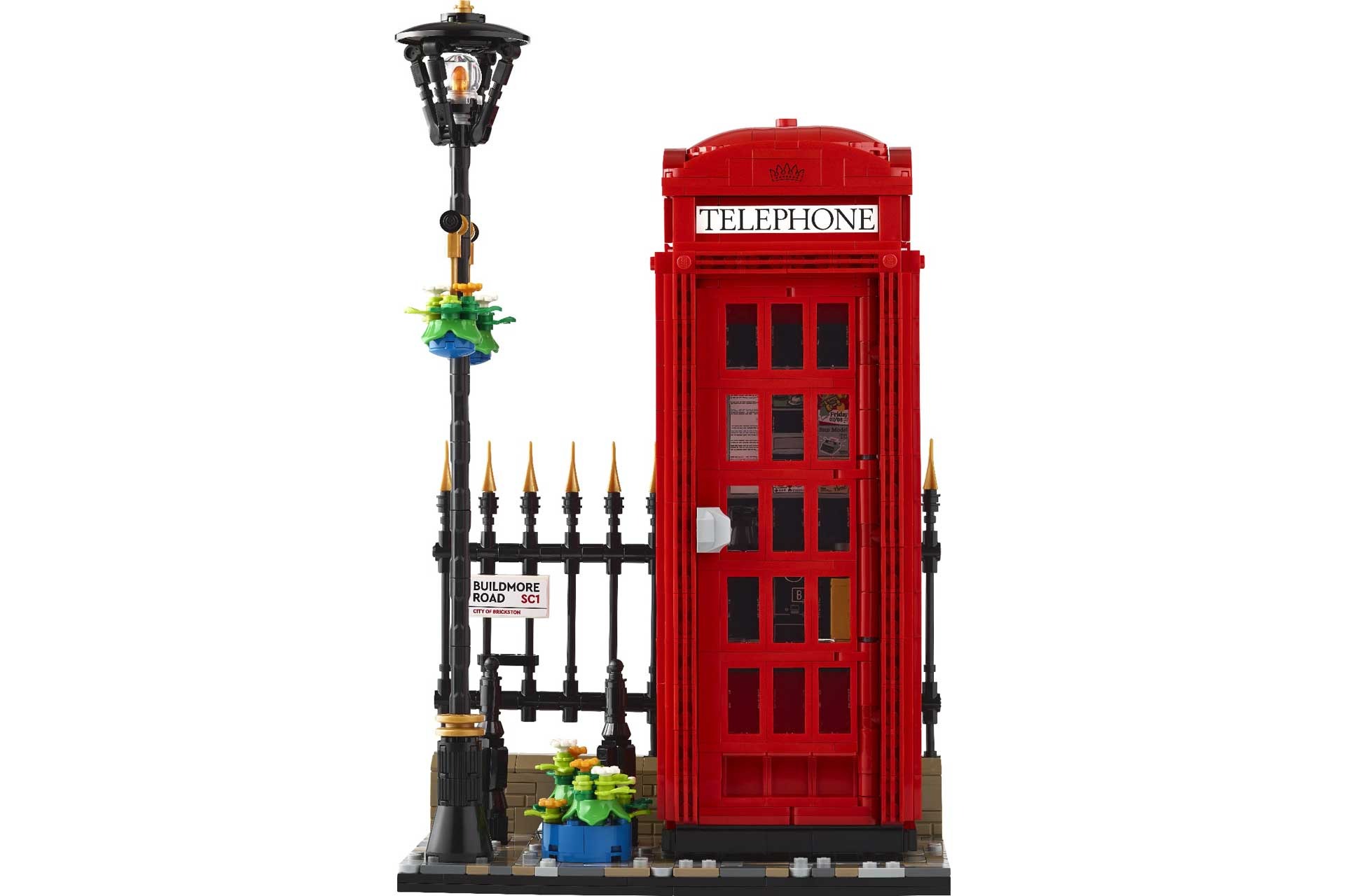 LEGO 21347 Ideas Rode Londense telefooncel - Afbeelding 4