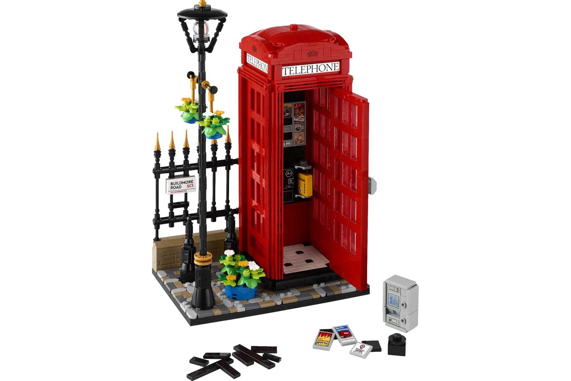 LEGO 21347 Ideas Rode Londense telefooncel - Afbeelding 3