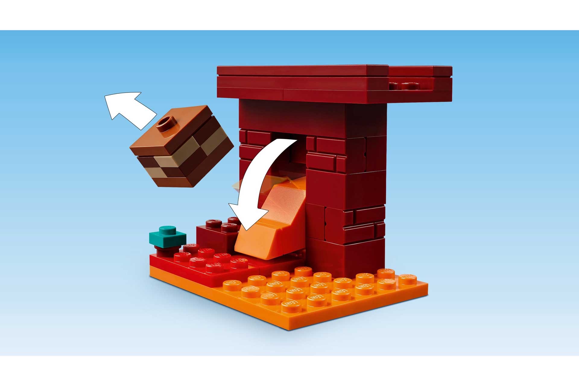 LEGO 21266 Minecraft De lavastrijd in de Nether - Afbeelding 3