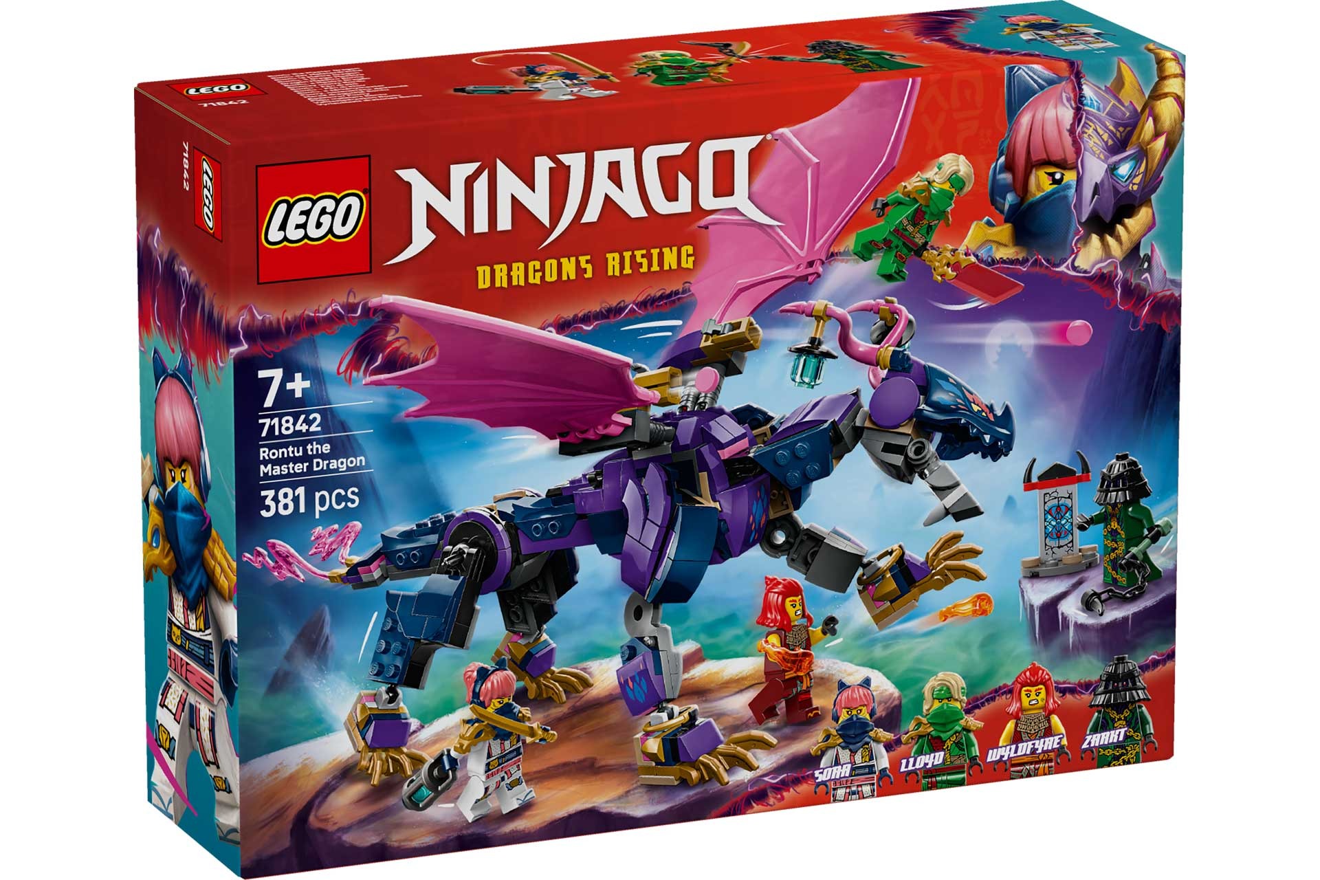 LEGO 71842 Ninjago Rontu de Meesterdraak