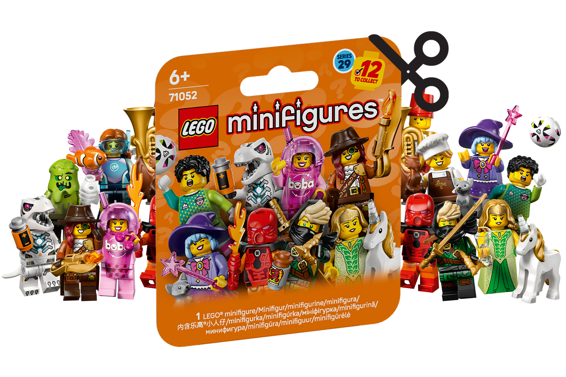 LEGO 71052 – Series 29 set van 12 Minifiguren
