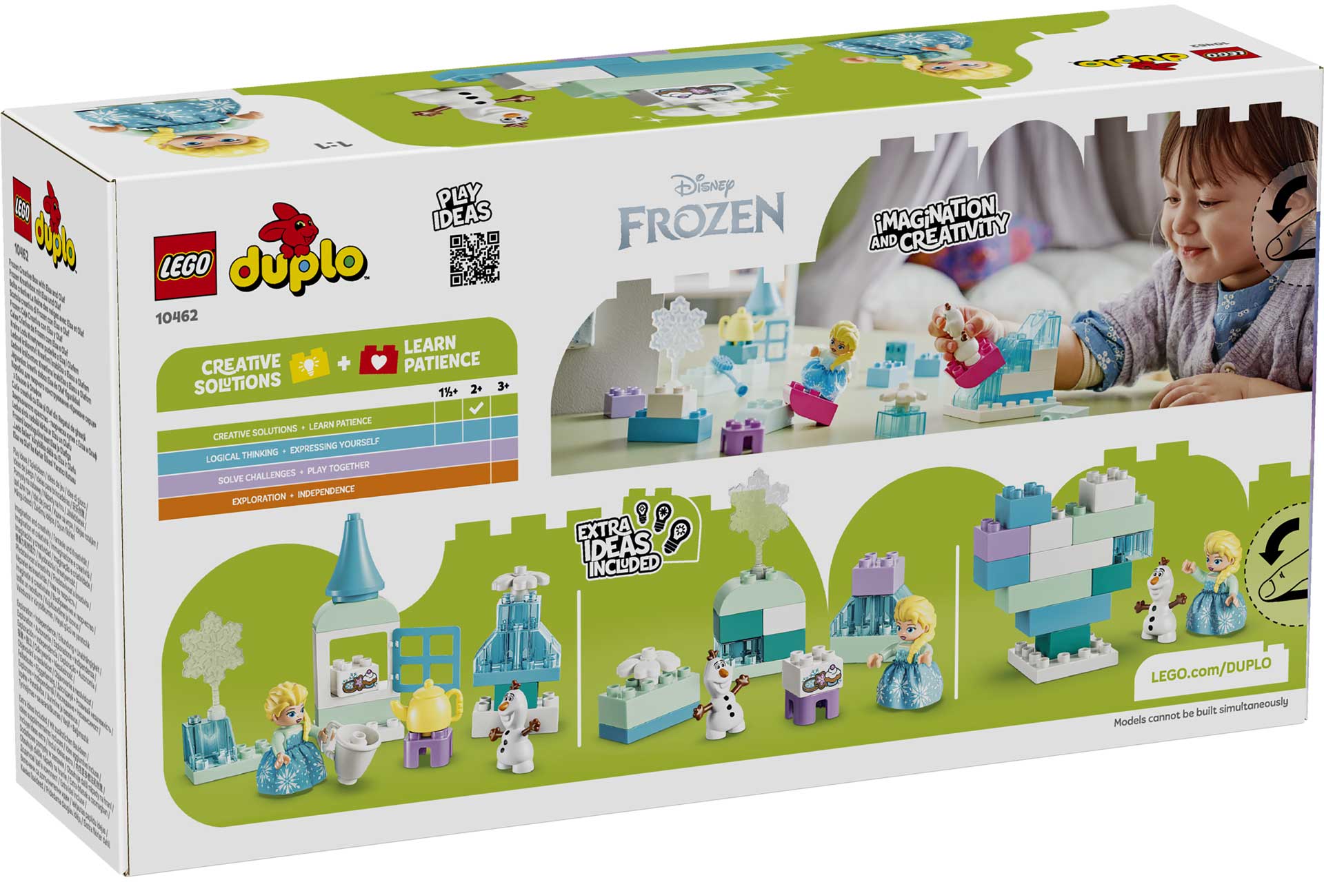 LEGO 10462 DUPLO Frozen creatieve doos met Elsa en Olaf - Afbeelding 2