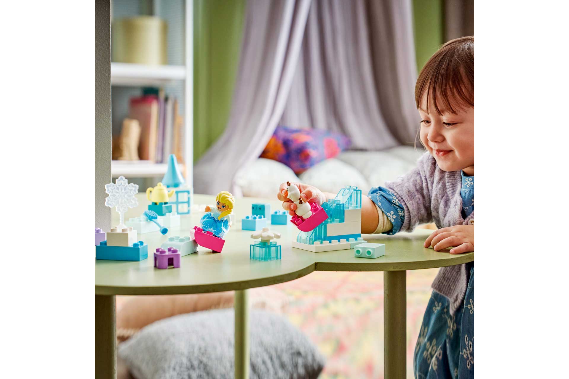 LEGO 10462 DUPLO Frozen creatieve doos met Elsa en Olaf - Afbeelding 4