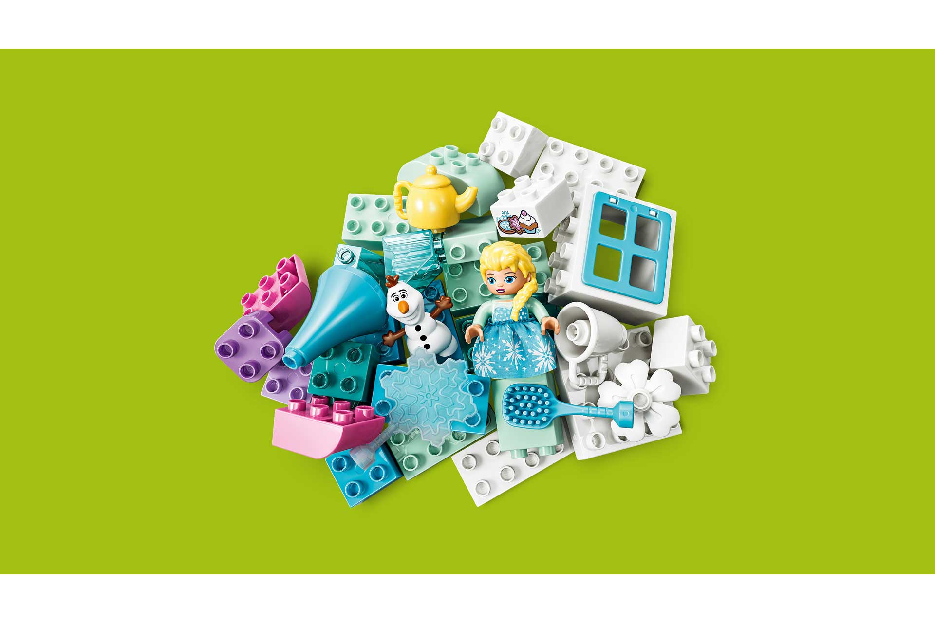 LEGO 10462 DUPLO Frozen creatieve doos met Elsa en Olaf - Afbeelding 7