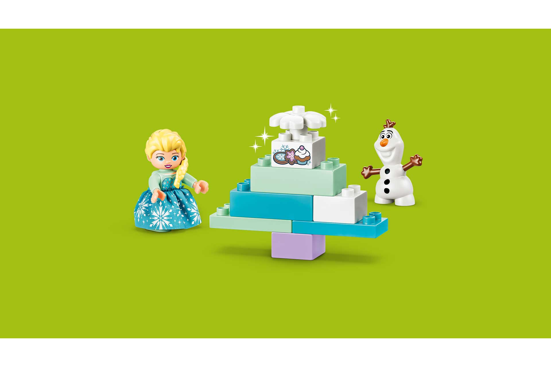 LEGO 10462 DUPLO Frozen creatieve doos met Elsa en Olaf - Afbeelding 8