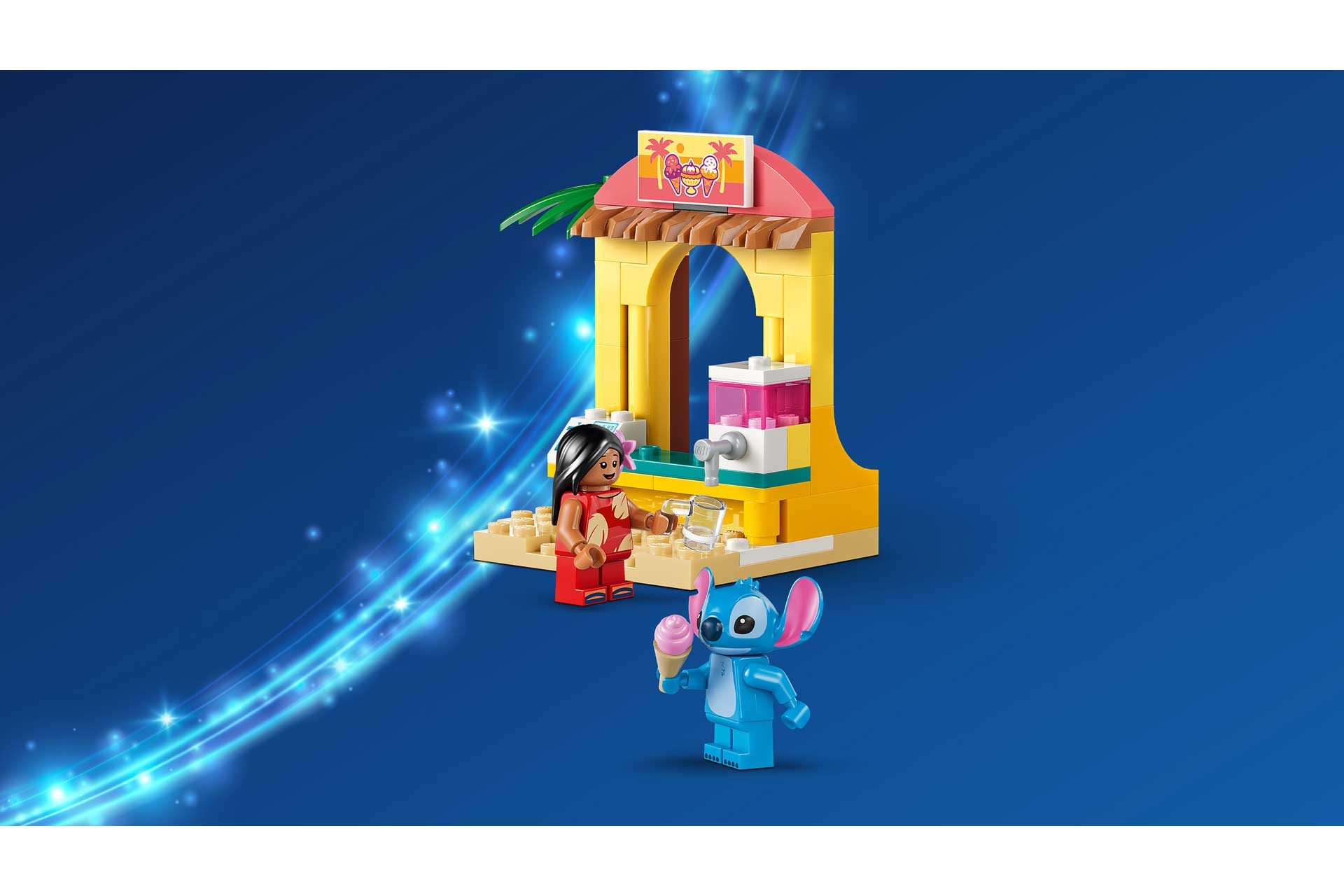 LEGO 43280 Disney Strandplezier met Lilo en Stitch - Afbeelding 8