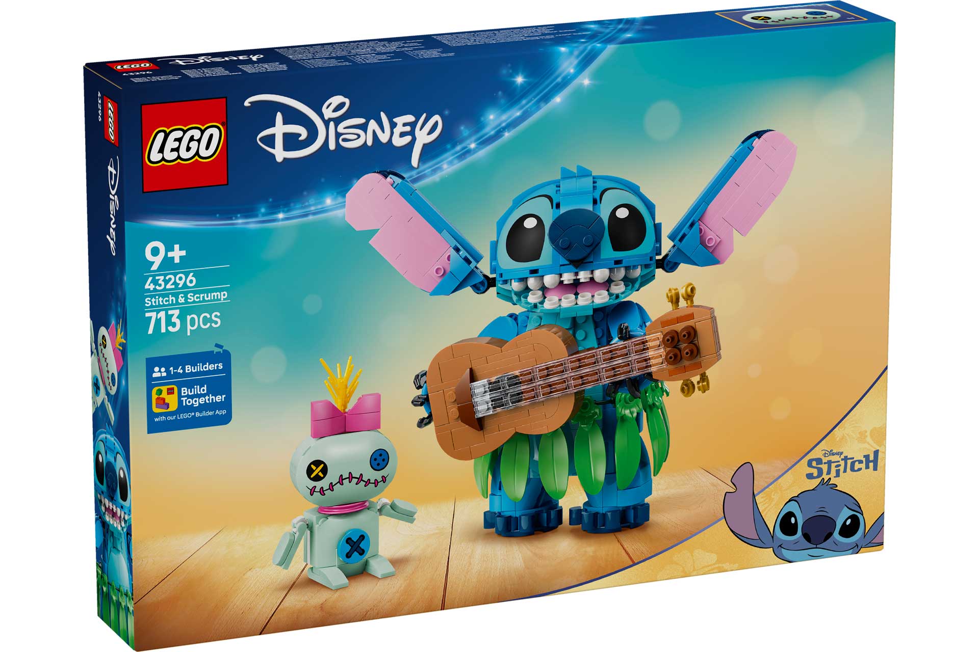 LEGO 43296 Disney Stitch en Scrump