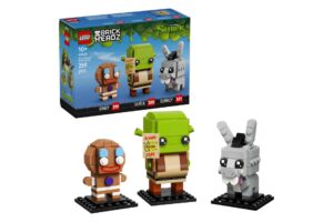 LEGO 40923 BrickHeadz Shrek, Ezel en Peper figuren