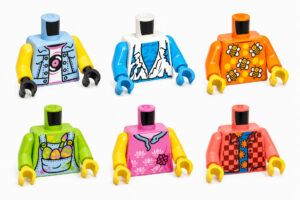 LEGO Torso Bundel vrolijke kleuren 2