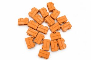 LEGO Masonry Bricks (20 stuks) Nougat 98283