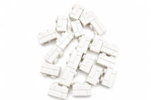 LEGO Masonry Bricks (20 stuks) Wit 98283