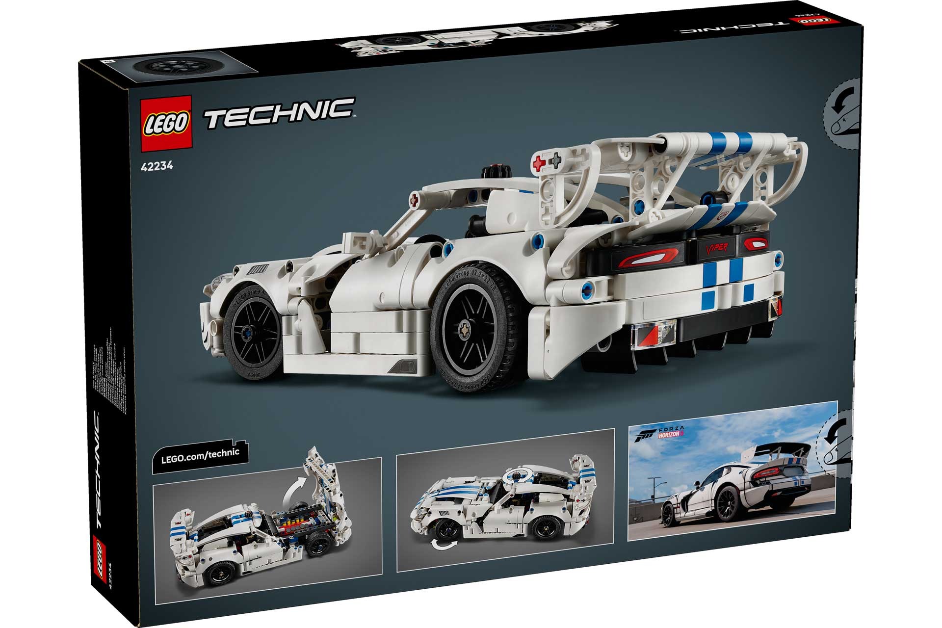 LEGO 42234 Technic Dodge Viper GTS-R sportauto - Afbeelding 2