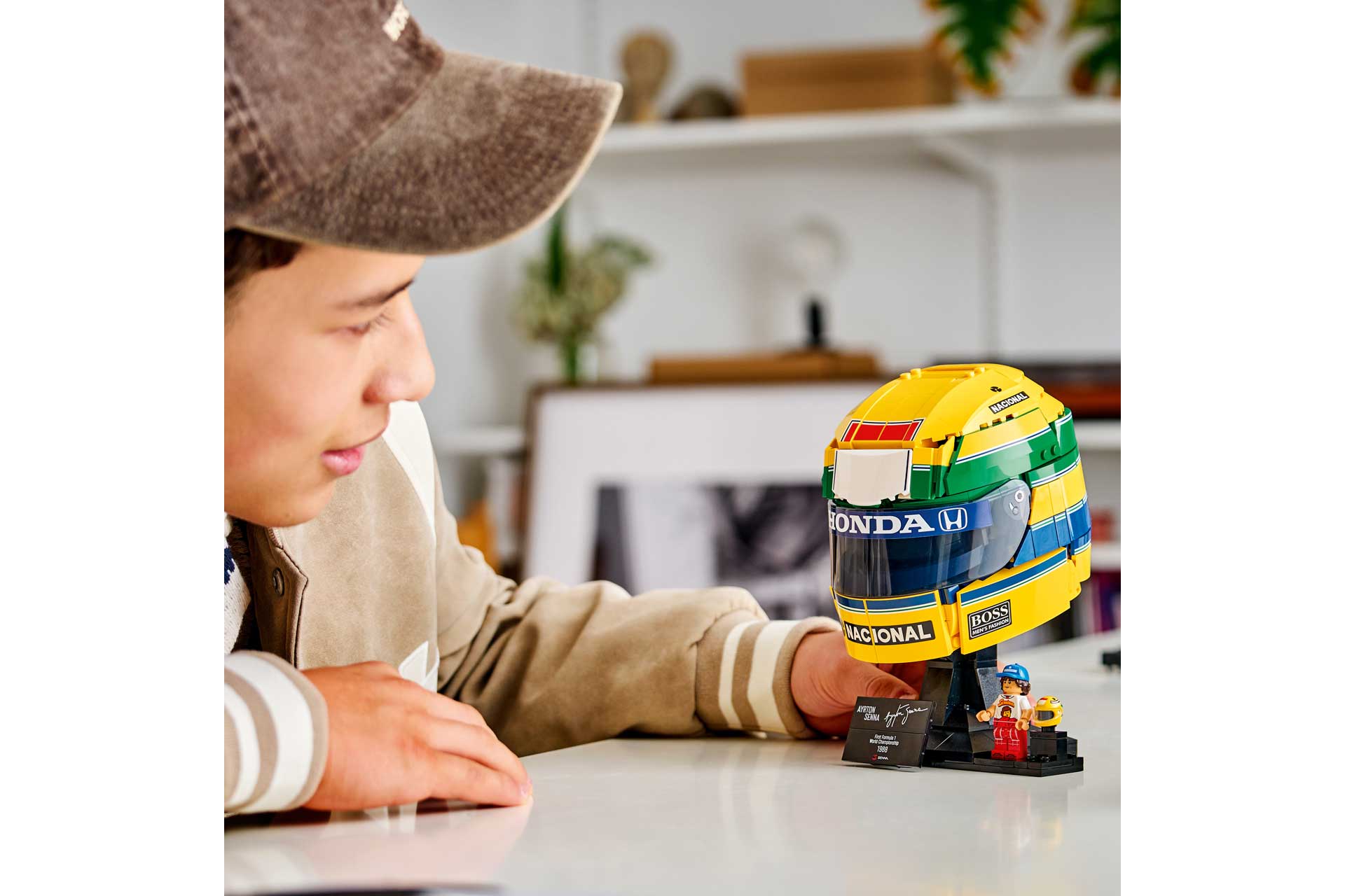 LEGO 43024 Editions Helm van Ayrton Senna - Afbeelding 7