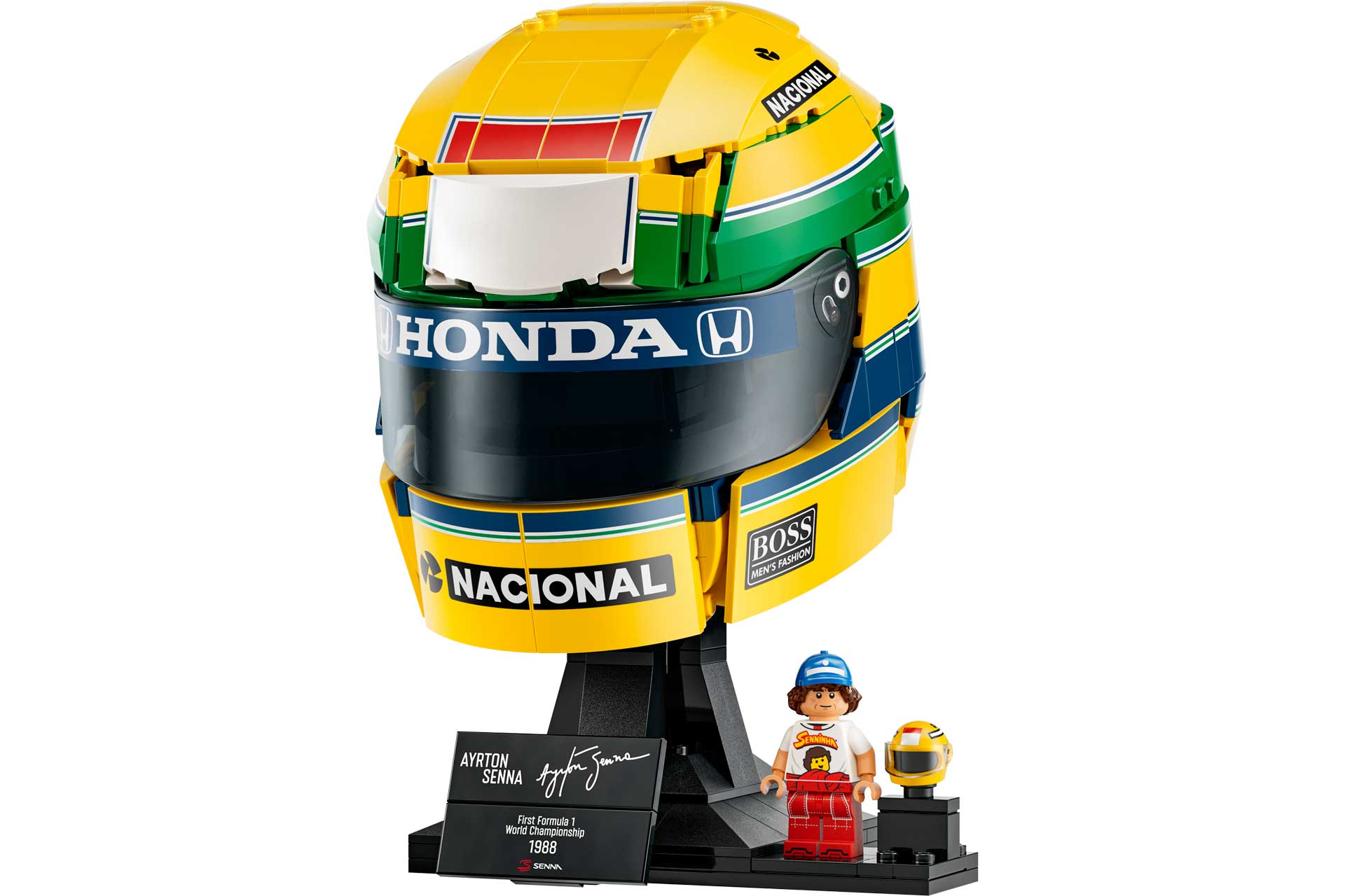LEGO 43024 Editions Helm van Ayrton Senna - Afbeelding 8