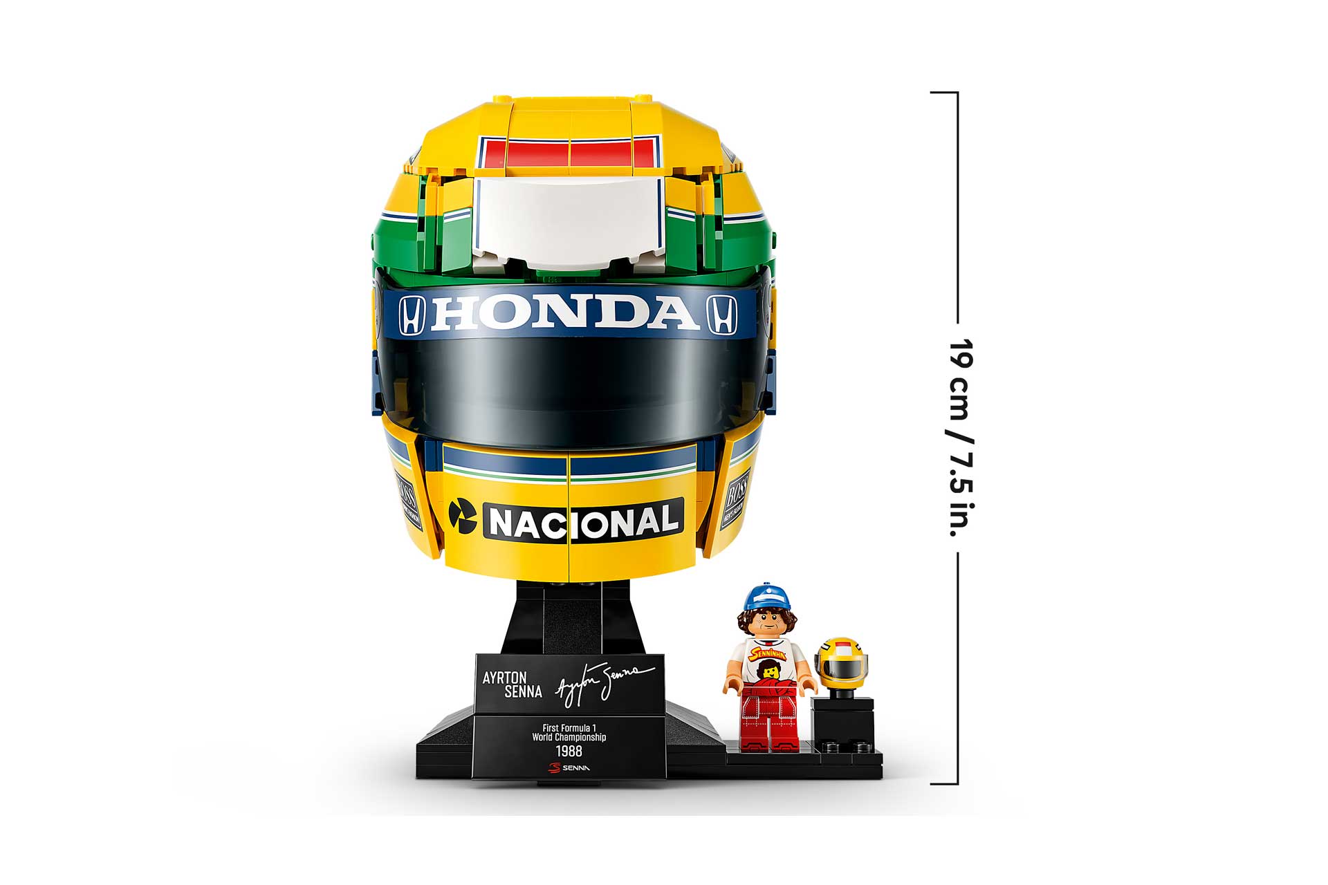 LEGO 43024 Editions Helm van Ayrton Senna - Afbeelding 5